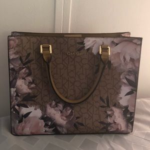 Calvin Klein Hudson MONOGRAM BOX SATCHEL